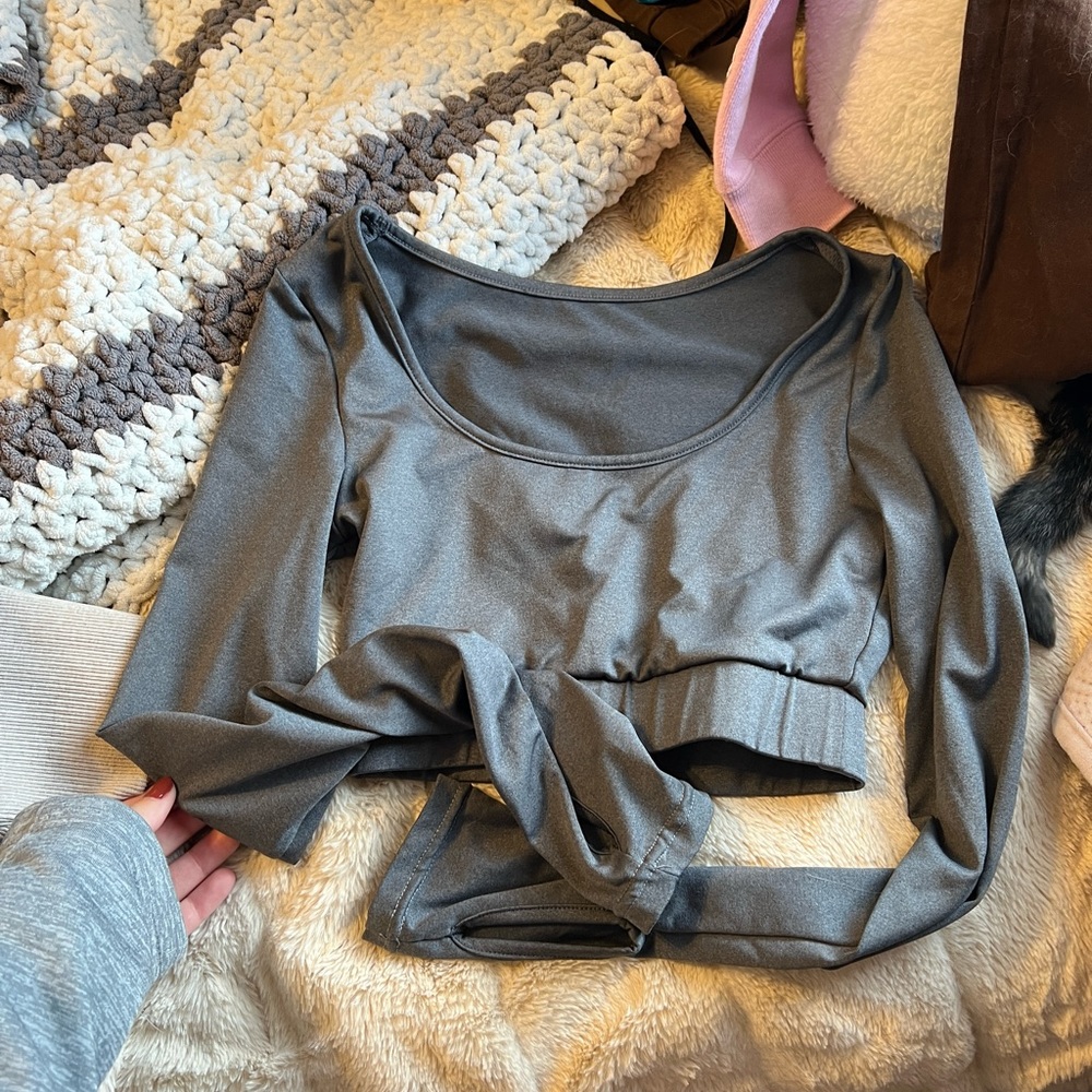 Workout crop top